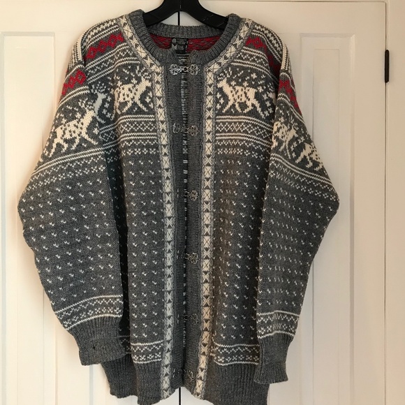 DALE OF NORWAY NEW WOOL SWEATER - Picture 7 of 7